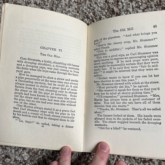 Vintage‎ Hardy Boys book The Secret Of The Old Mill 1927 - Picture 5 of 5